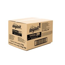 Topping, granulated milk preparation for professionals and especially Vending operators